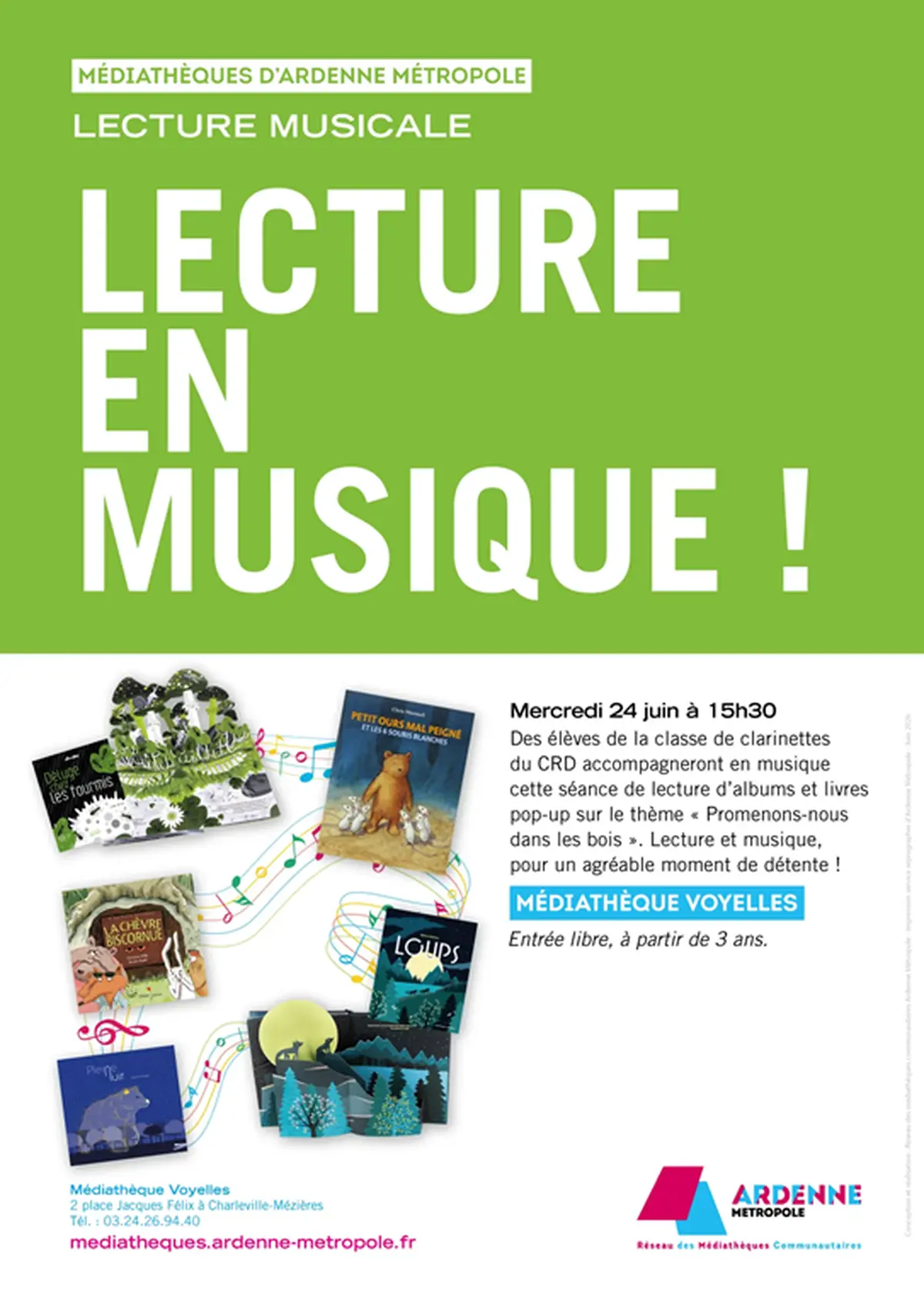 Lecture en musique