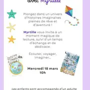 Lecture et dédicace avec Myrtilles