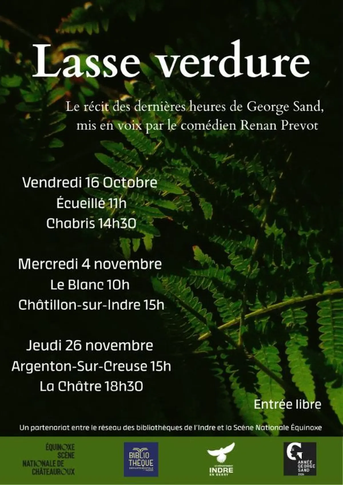 Lecture Lasse verdure
