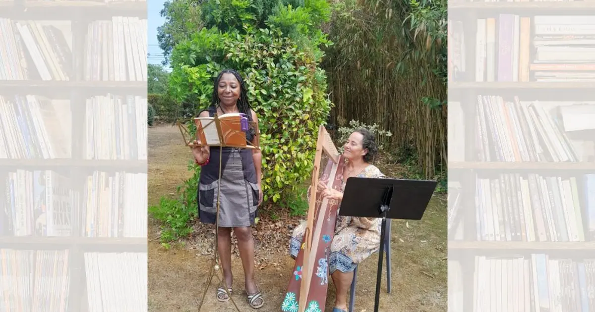 Lecture musicale à la harpe
