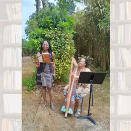 Lecture musicale à la harpe