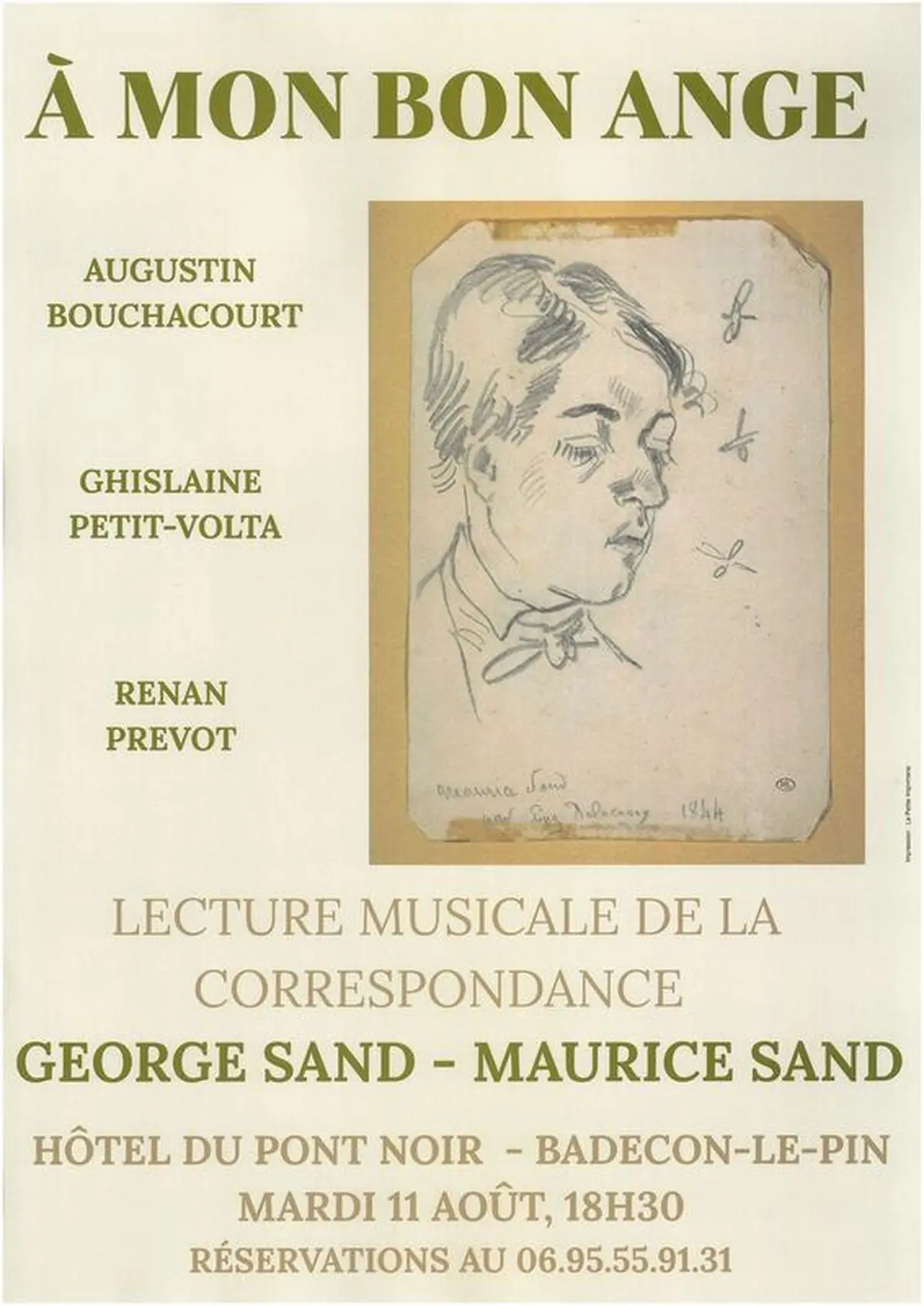 Lecture musicale : A Mon Bon Ange