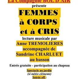 Lecture musicale Femmes à corps et à cris