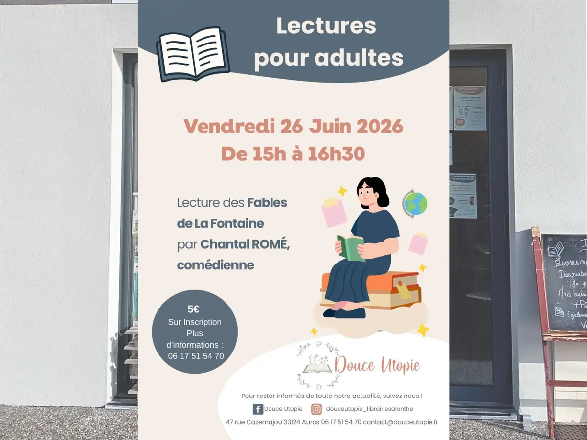 Lecture pour adultes
