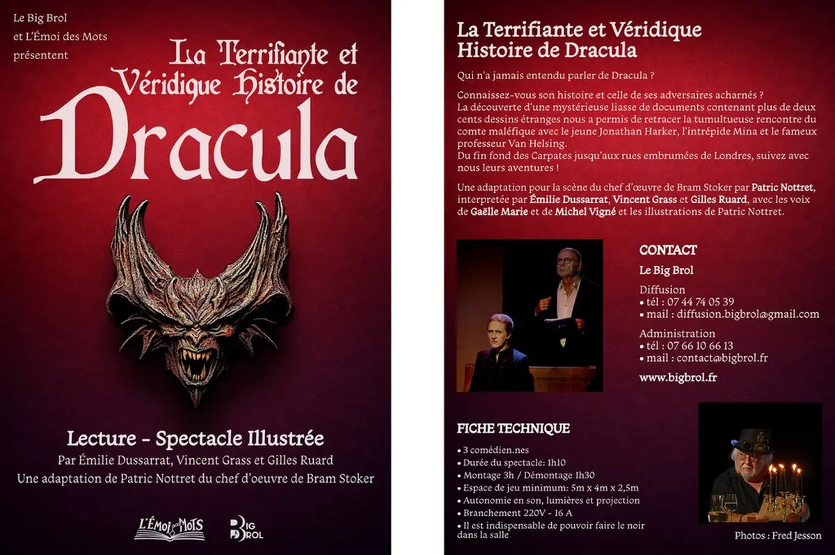 Lecture-spectacle Dracula