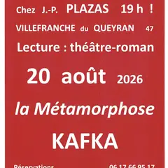 Lecture théâtre-roman : La Métamorphose