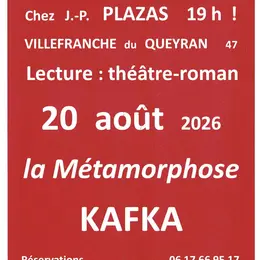 Lecture théâtre-roman : La Métamorphose