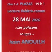 Lecture théâtre-roman : Les poissons rouges