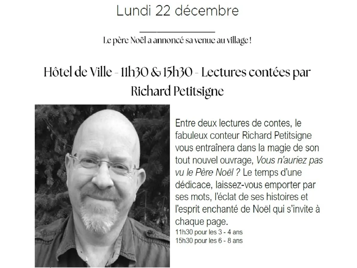 Lectures contées par Richard Petitsigne