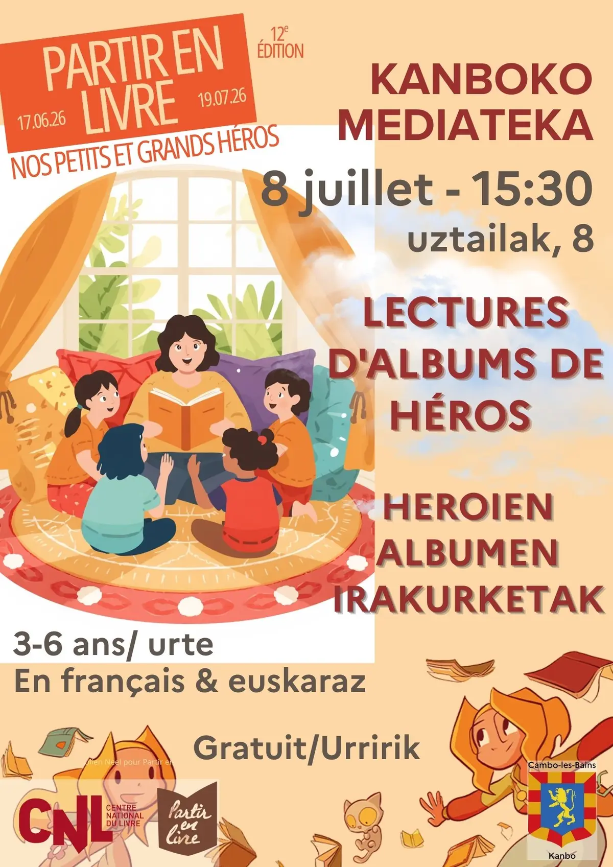 Lectures d'albums de Héros
