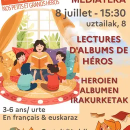 Lectures d'albums de Héros
