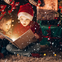 Lectures de Noël : Médiathèque La Ronde des mots