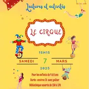 Lectures et activités - Le cirque