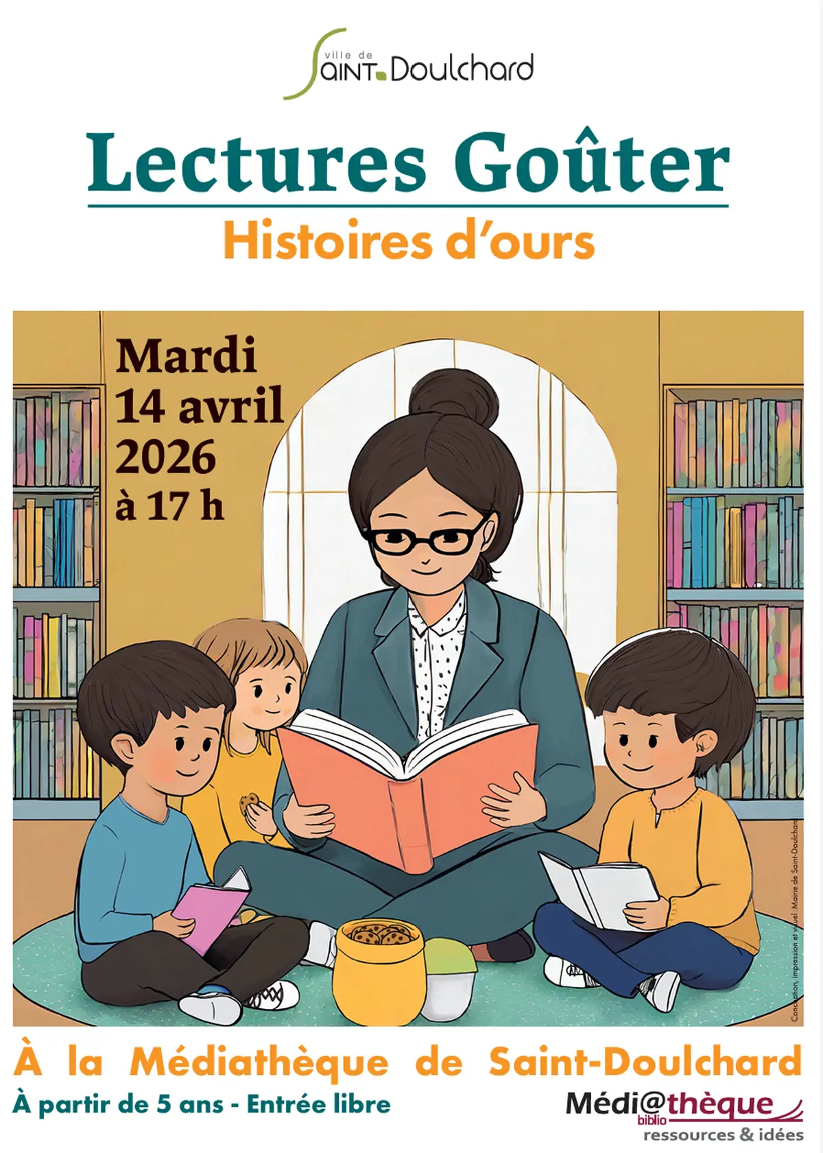Lectures Goûter - Histoires d'Ours