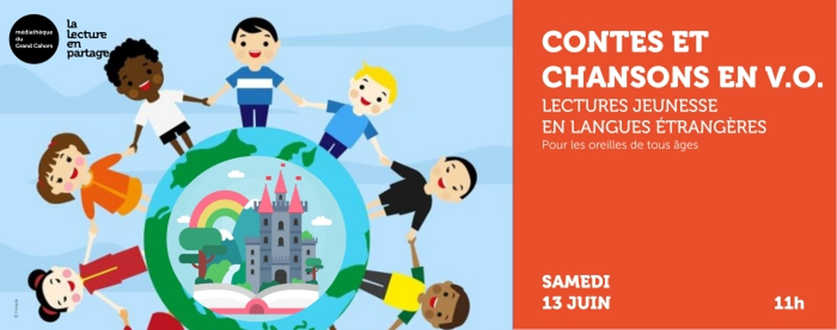 Lectures jeunesse en langues étrangères à la Médiathèque de Cahors