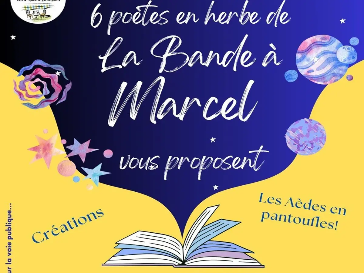 Lectures poétiques avec La Bande à Marcel