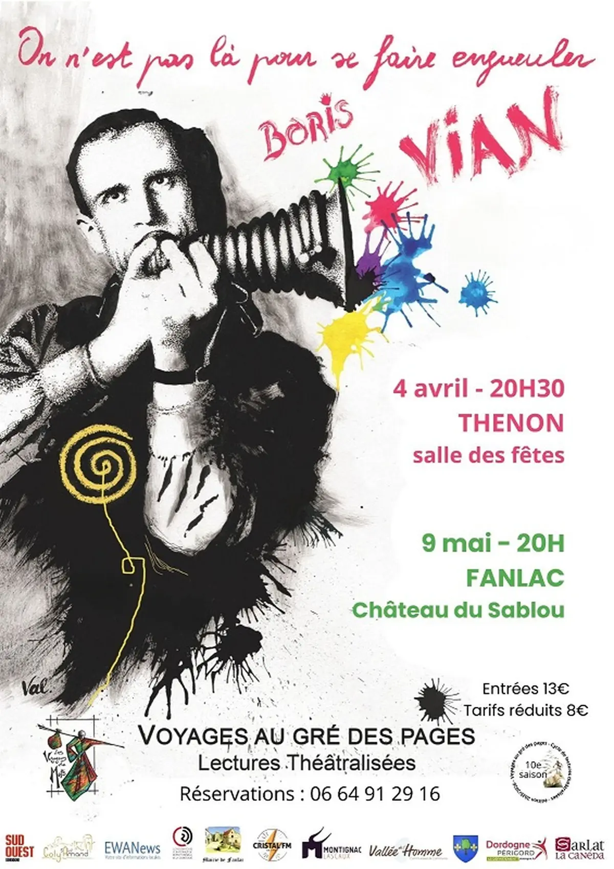 Lectures Théâtralisées - On n'est pas là pour se faire engueuler