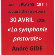 Lectures : théâtre-roman : La Symphonie Pastorale