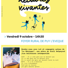 Lectures vivantes - Bal à Lire « Le Menisque »