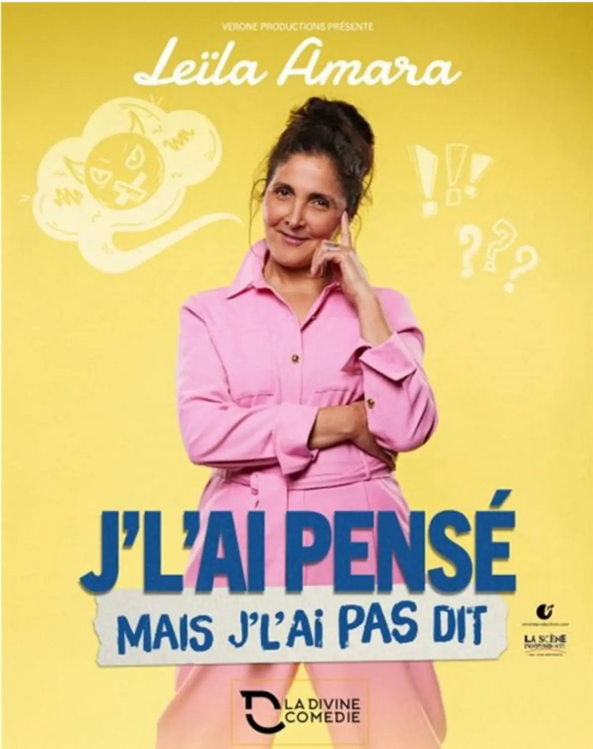 Leila Amara dans J'l'ai pensé mais j'l'ai pas dit