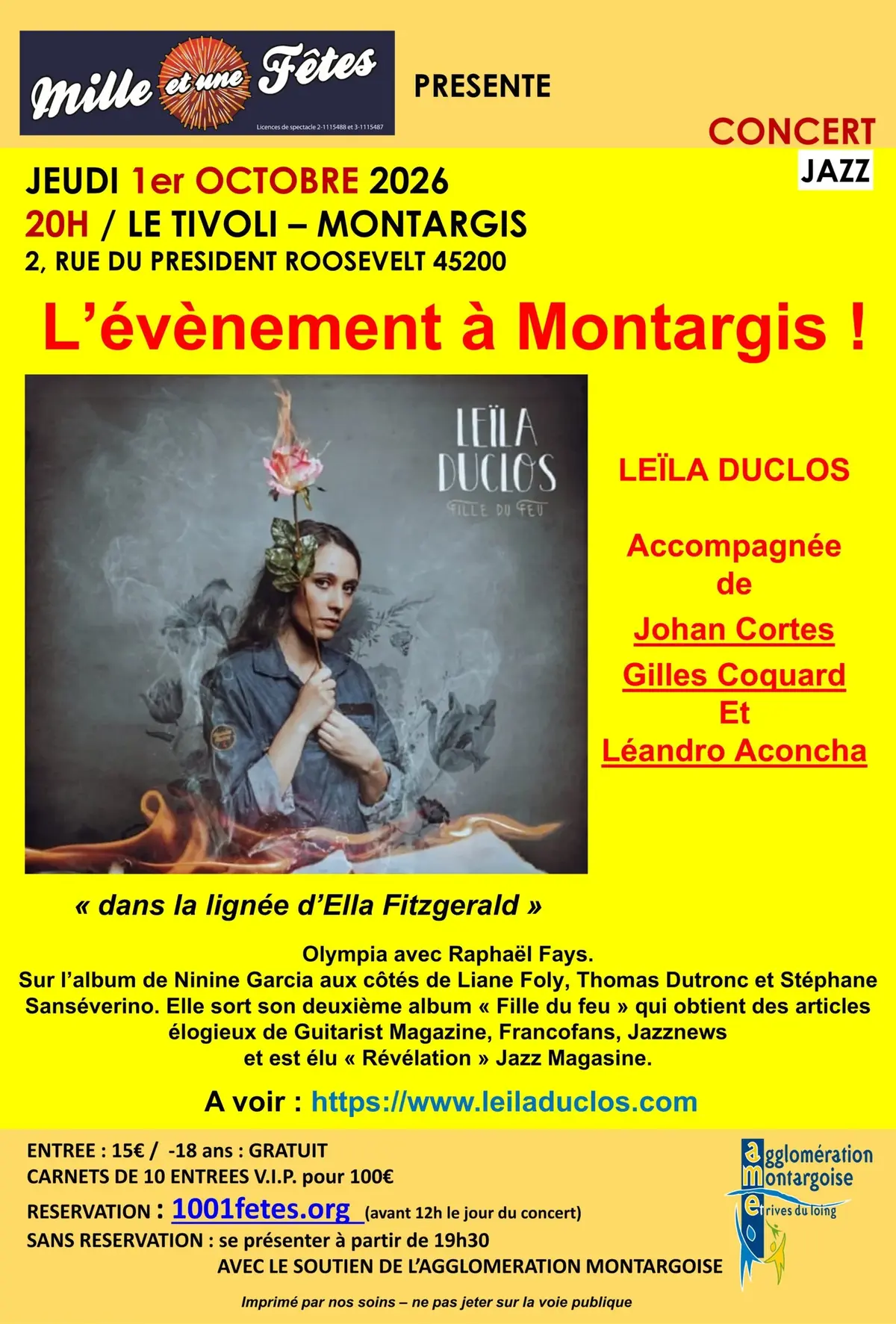 Leïla Duclos “Fille du Feu”