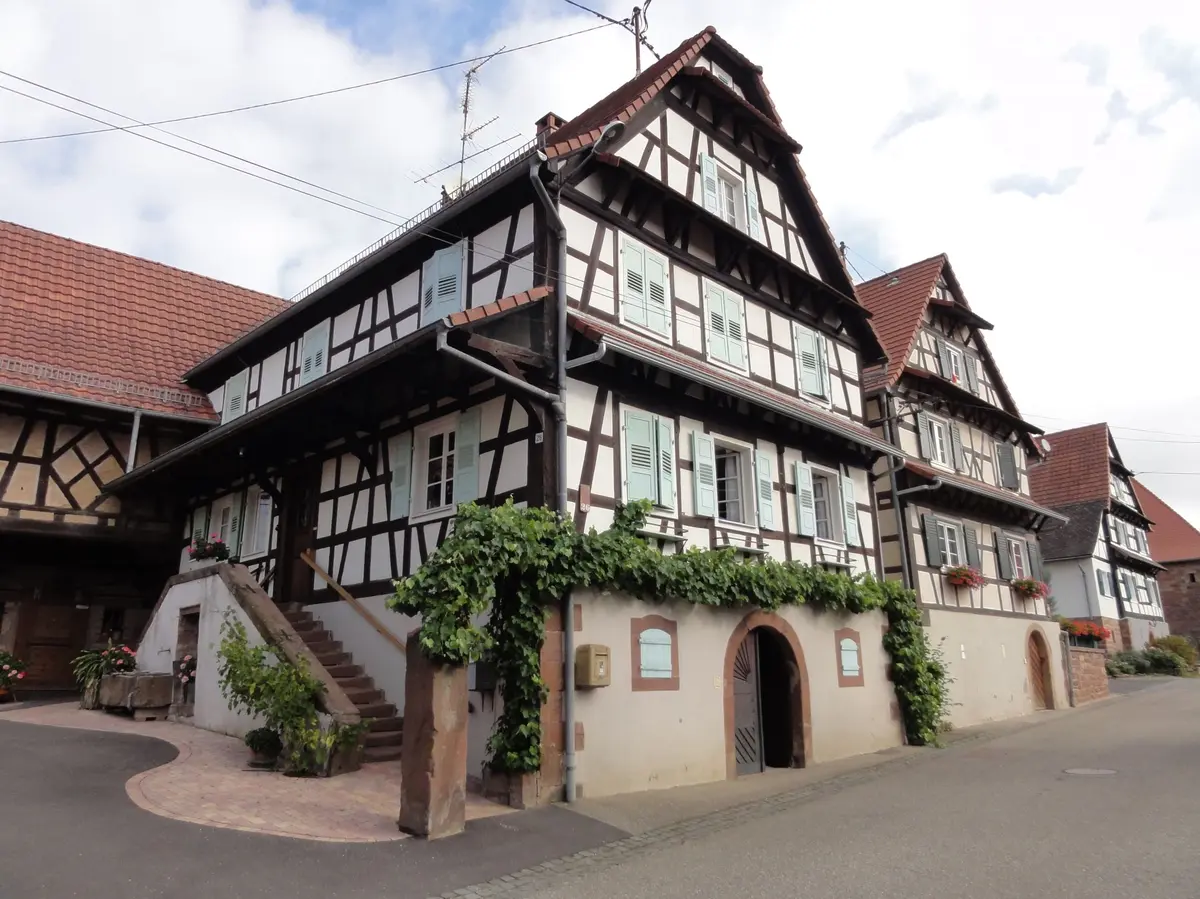 Lembach et ses maisons à colombages