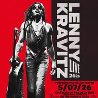 Lenny Kravitz en concert au Château de Tilloloy DR