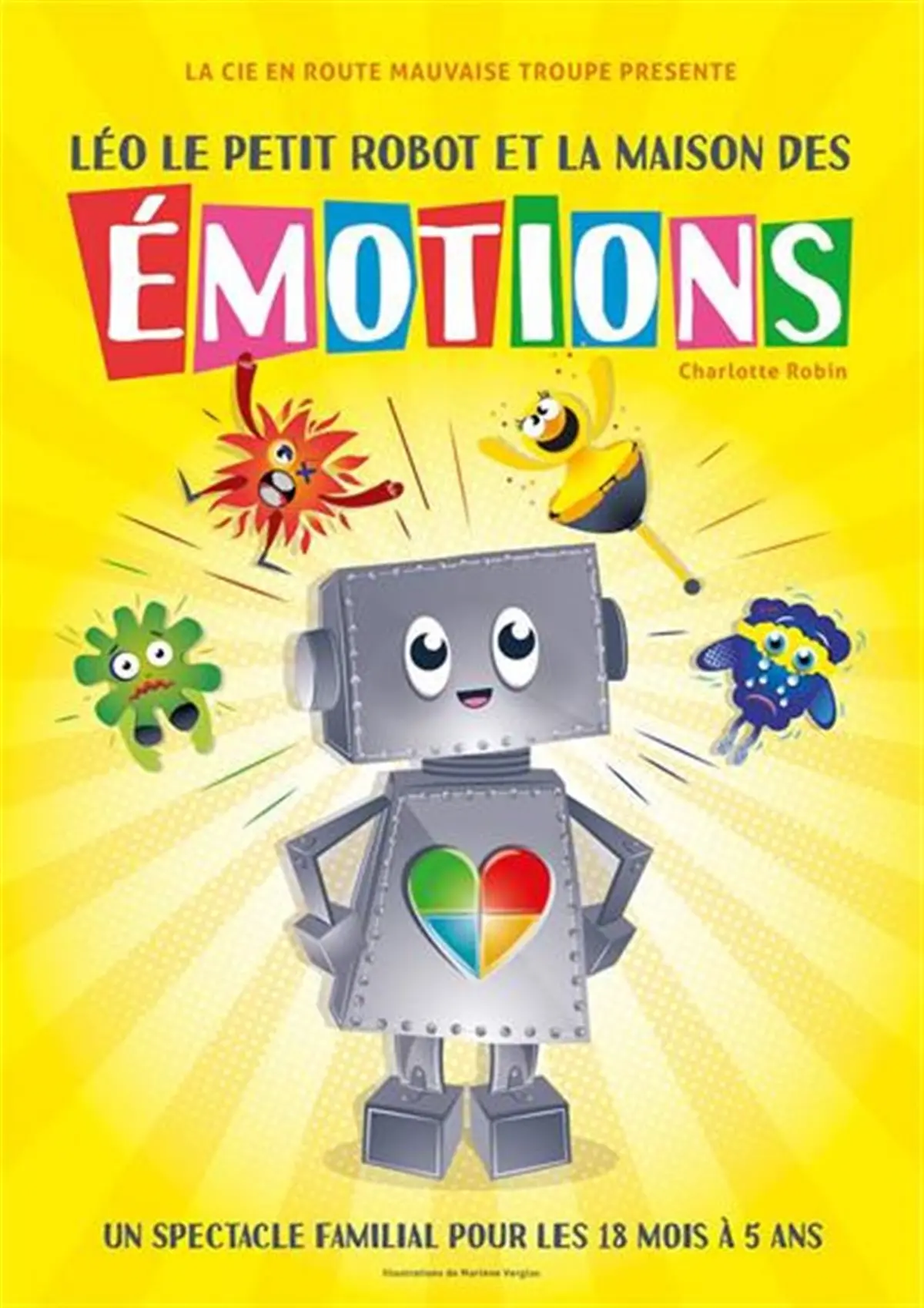 Léo le petit robot et la maison des émotions