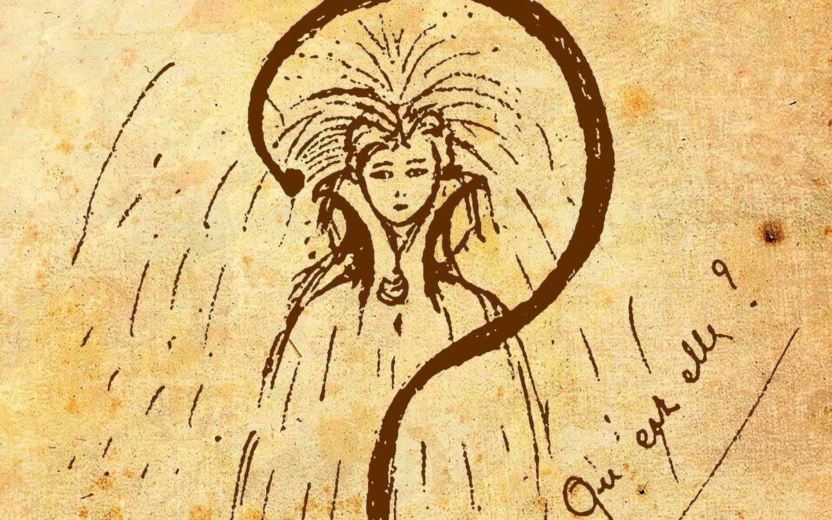 Léona Delcourt Autoportrait