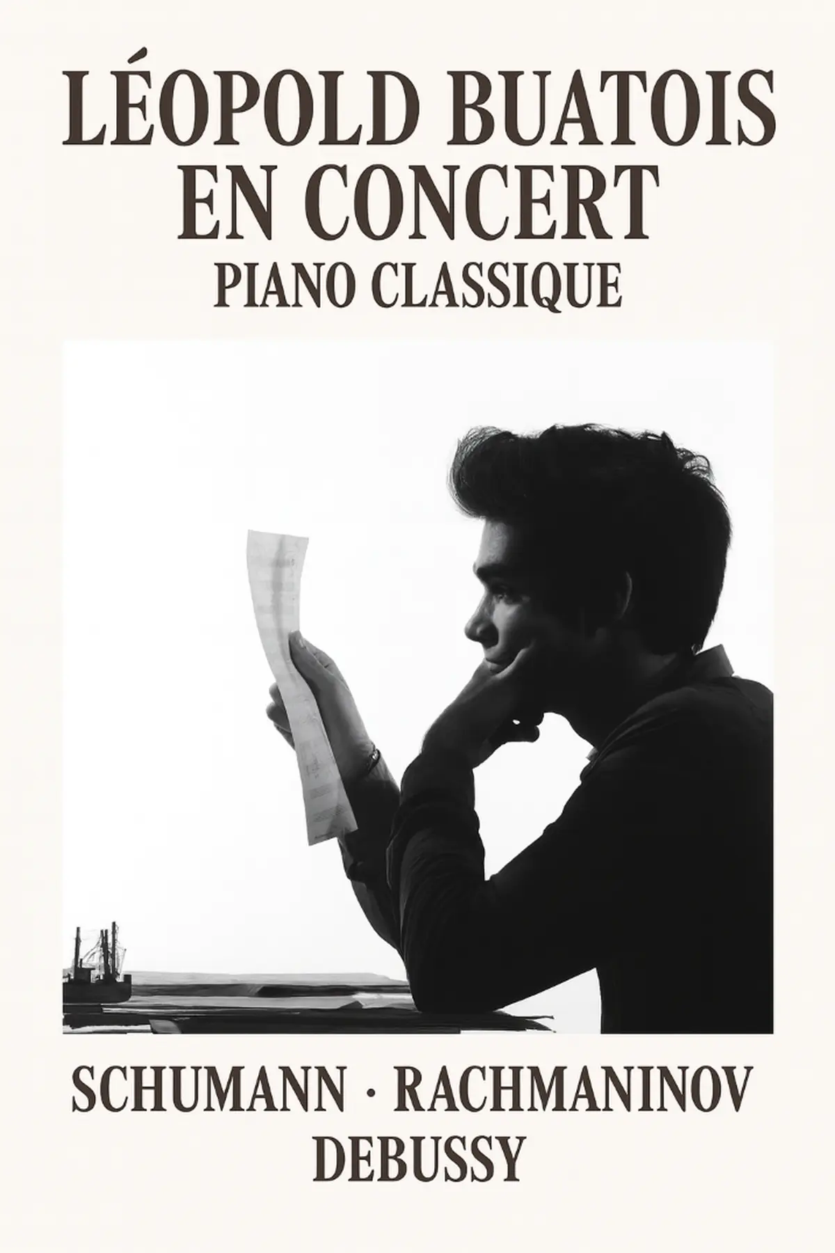 Léopold Buatois en concert piano classique