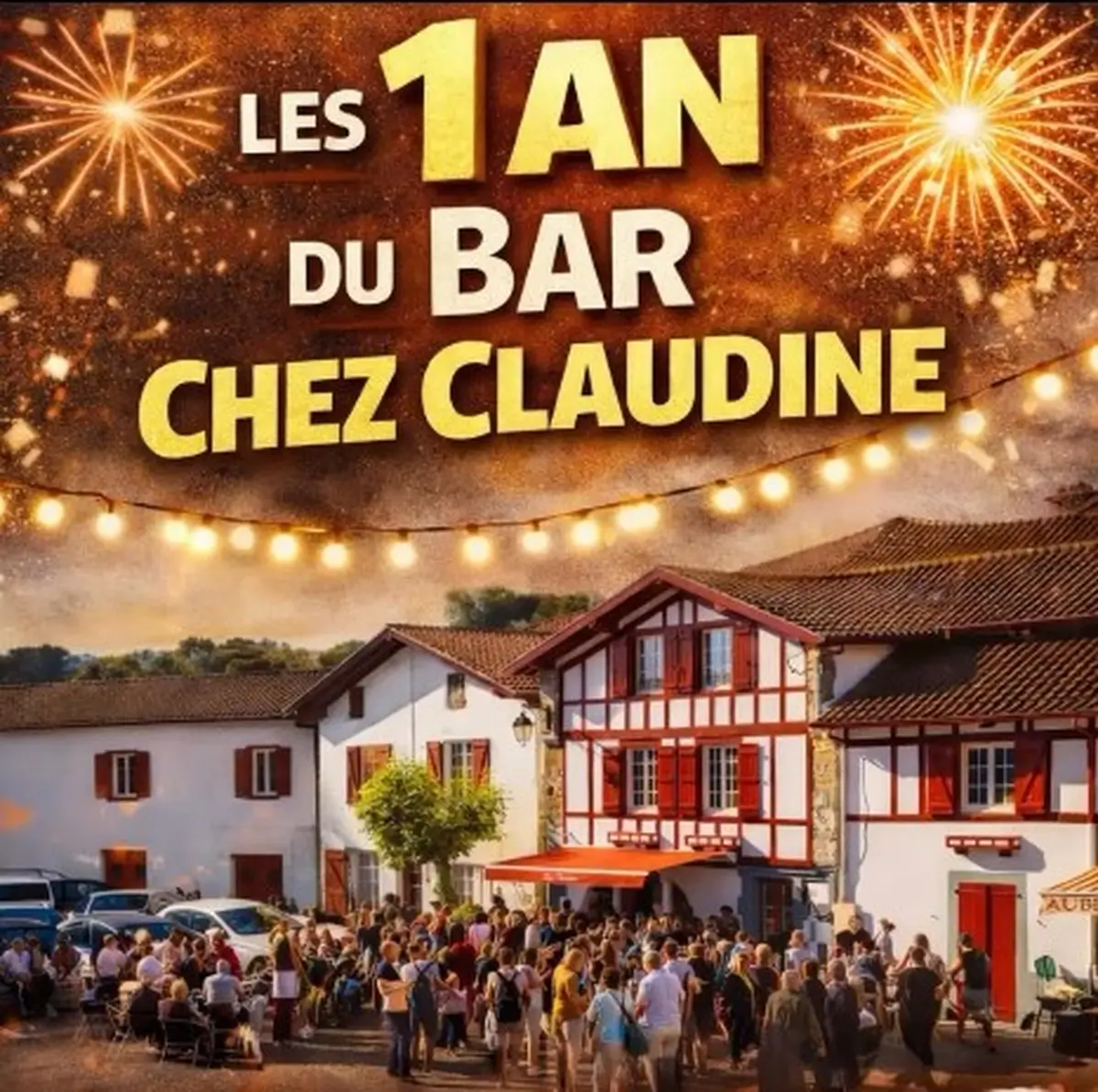 Les 1 an du bar Chez Claudine