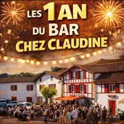 Les 1 an du bar Chez Claudine