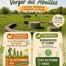 Les 10 ans du verger des abeilles à Prahecq