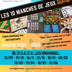 Les 10 manches de jeux