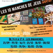 Les 10 manches de jeux