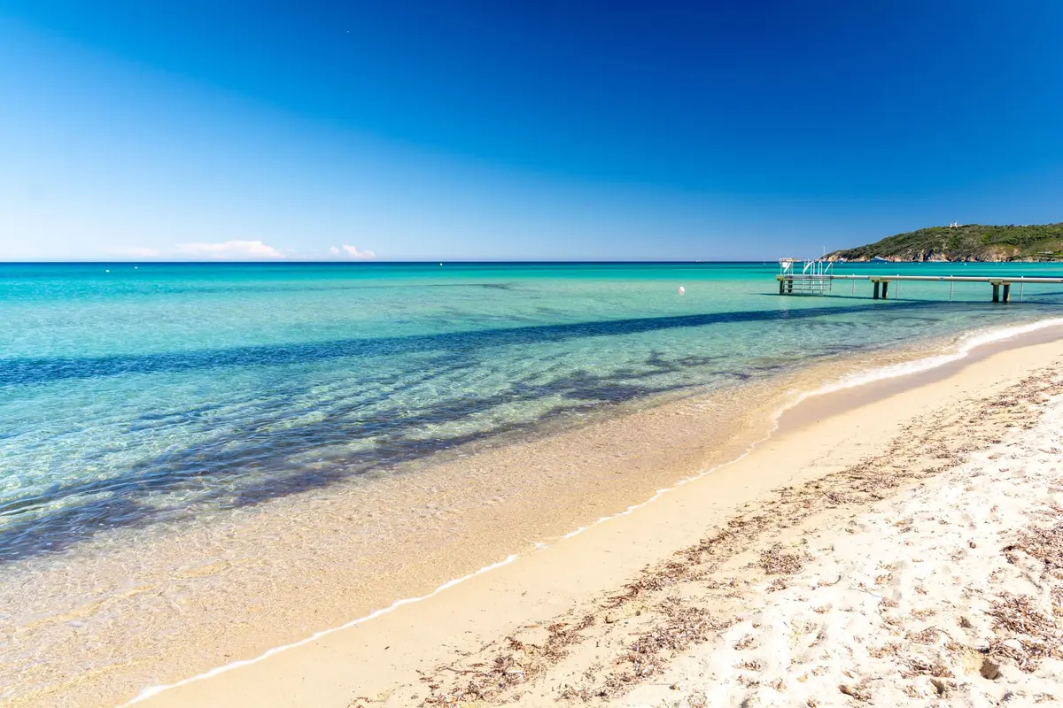 La plage de Pampelonne à Ramatuelle