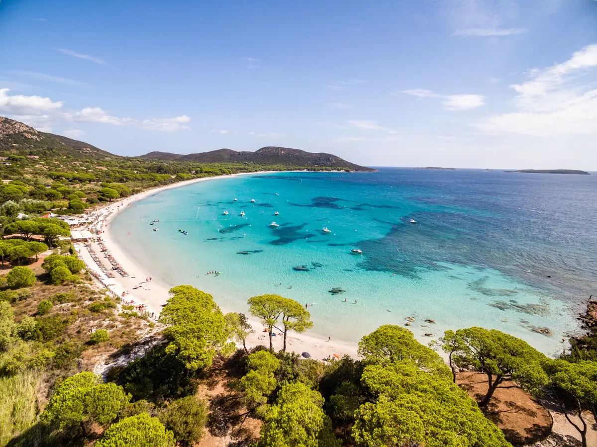 Plage de la Palombaggia à Porto-Vecchio 