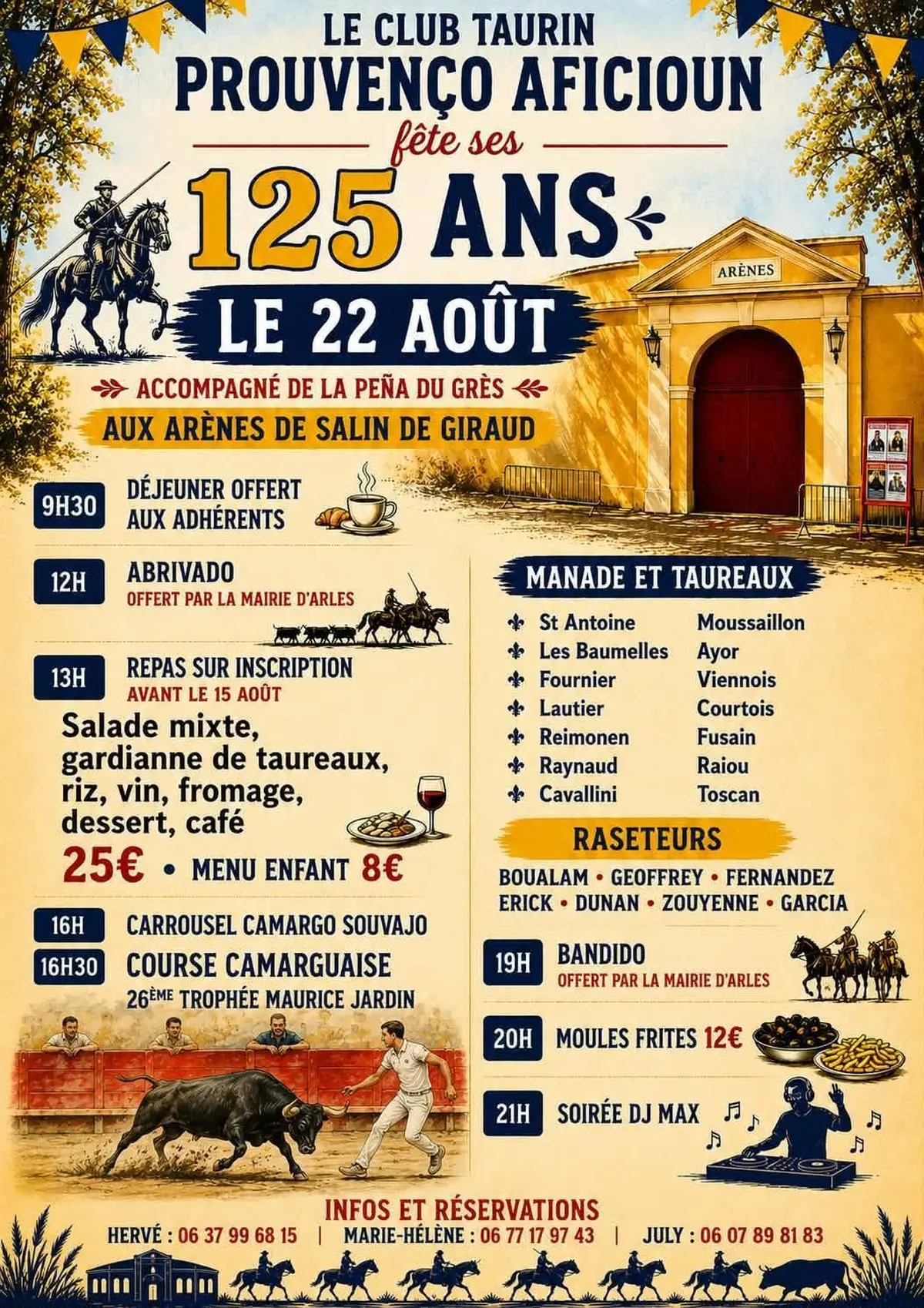 Les 125 ans de Prouvenço Aficioun