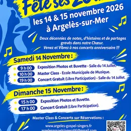 Les 20 Ans D'Argeles Gospel Singers