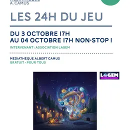 Les 24h du jeu à la Médiatèque