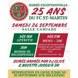 Les 25 ans du FC ST-MARTIN DE SEIGNANX