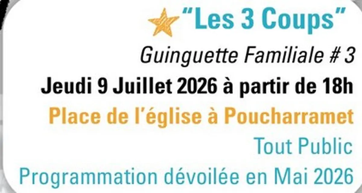 Les 3 Coups Guinguette Familiale
