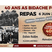 Les 40ans de l'AS Bidache FC