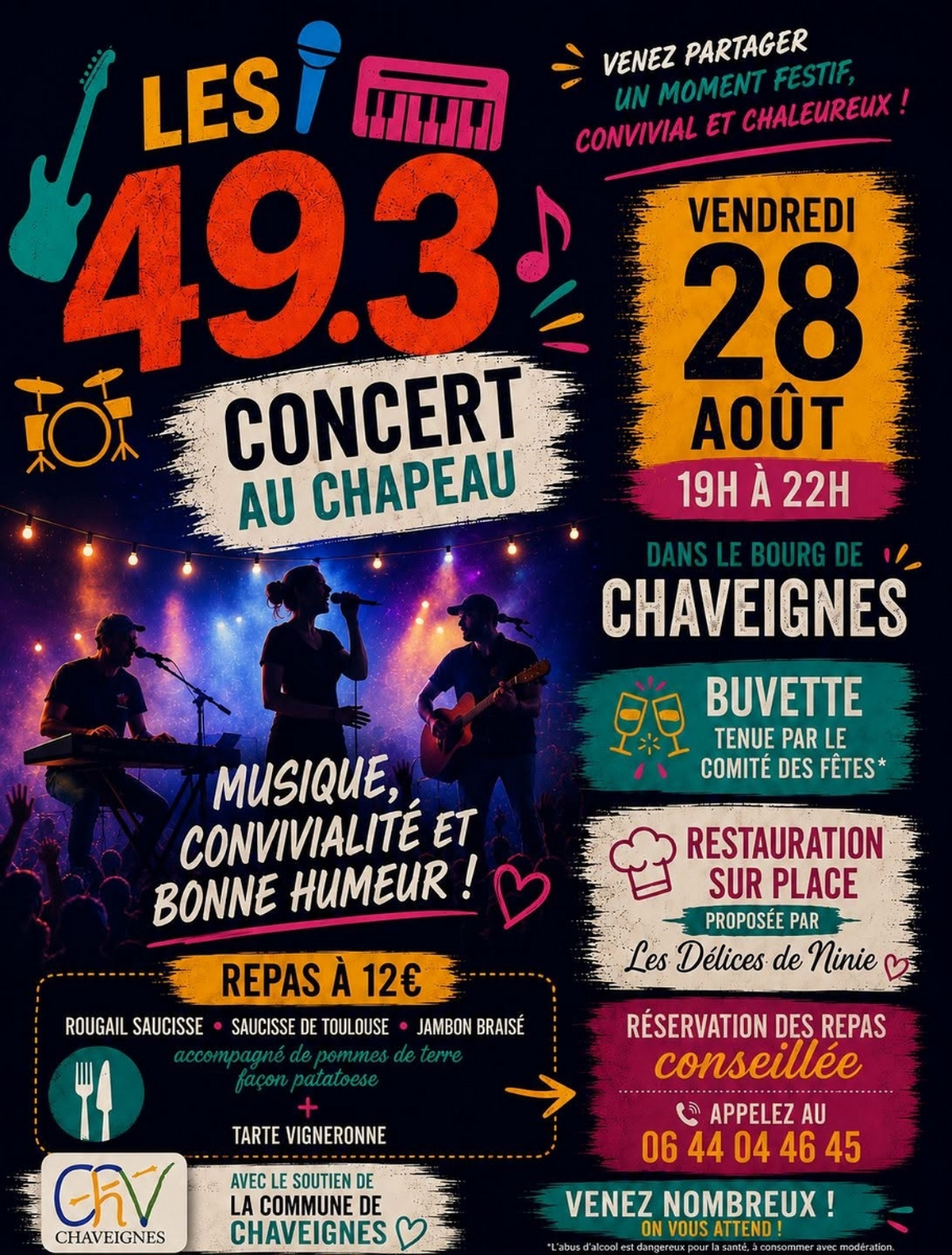 Les 49.3 en concert