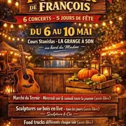 Les 5 ans du Potager de François - marchés - concerts - sculpteurs en live