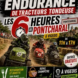 Les 6h de Pontcharal en tracteur tondeuse