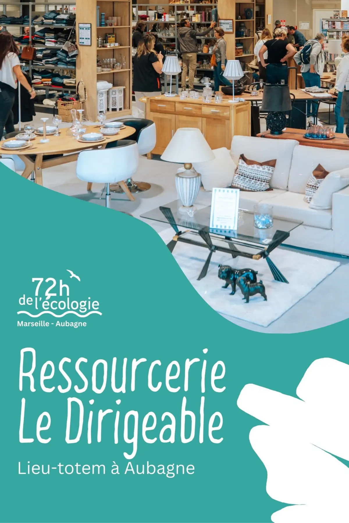 Les 72h de l’écologie : Ressourcerie le Dirigeable