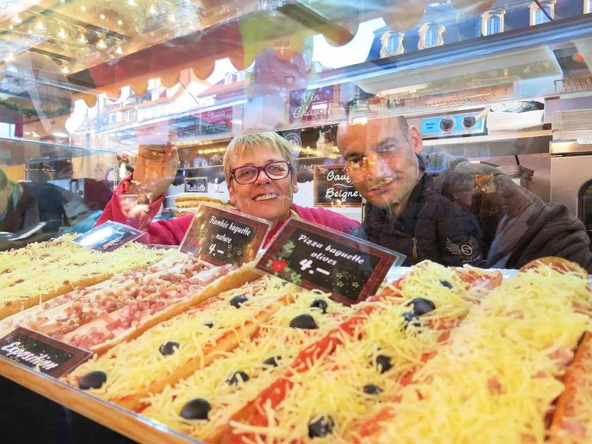 La baguette flambée, simple mais efficace