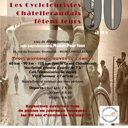 les 90 ans des cyclotouristes châtelleraudais