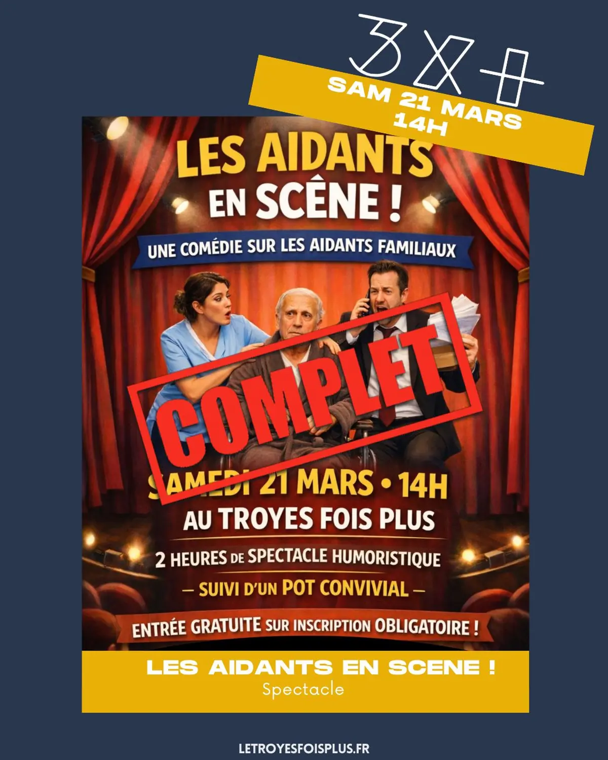 Les aidants en scène